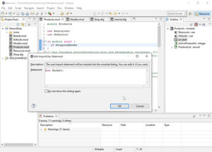 IDM Eclipse Plugin: import/use statement